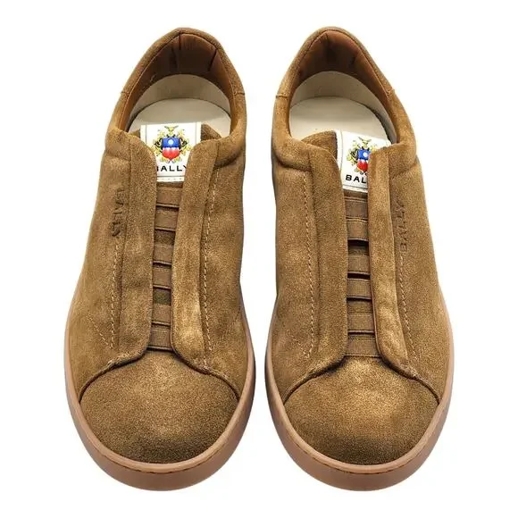 Bally Crest Romy Suede Slip On Men display picture 2